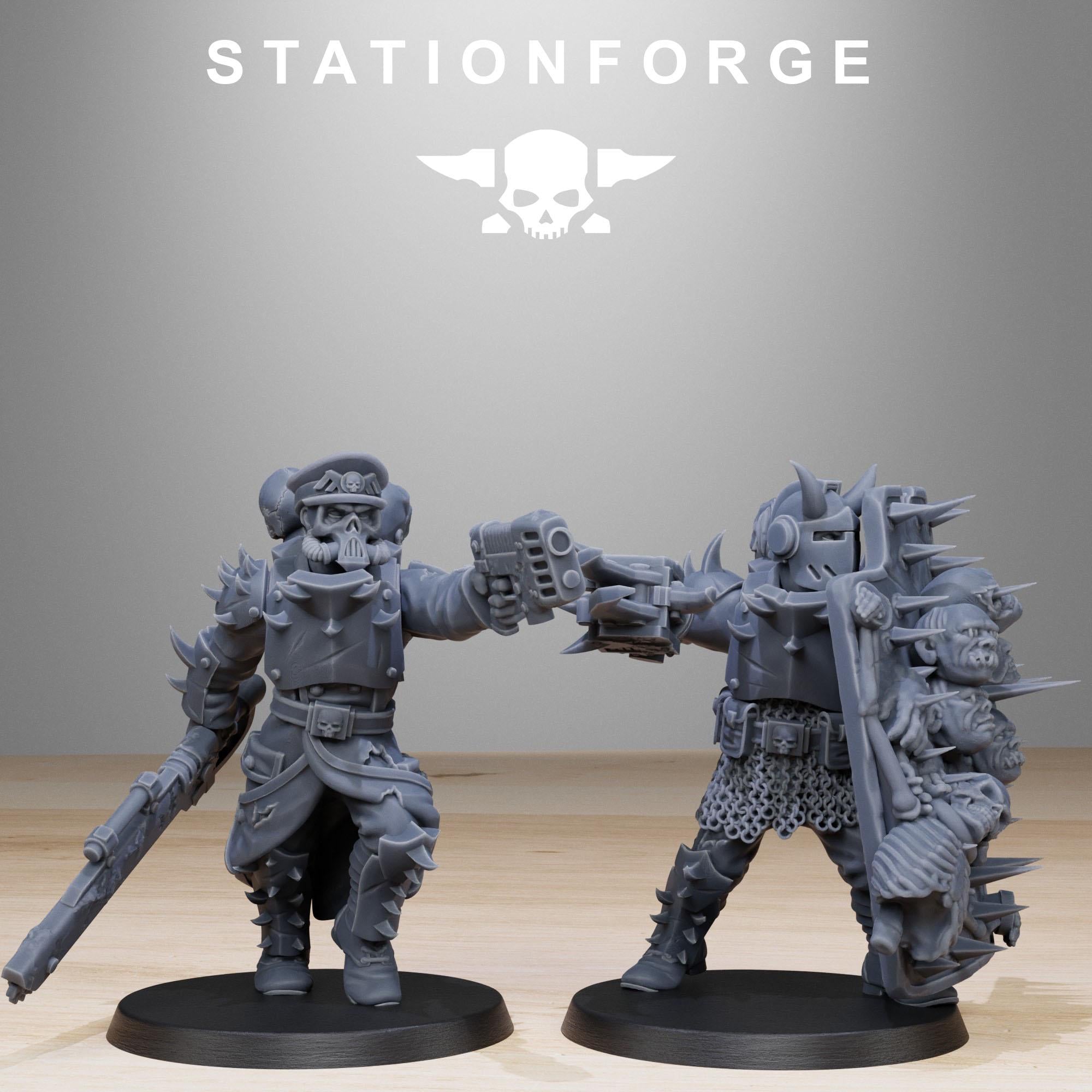 CorruptedGuard Builder from StationForge/Ganze Set +Gratis Bases