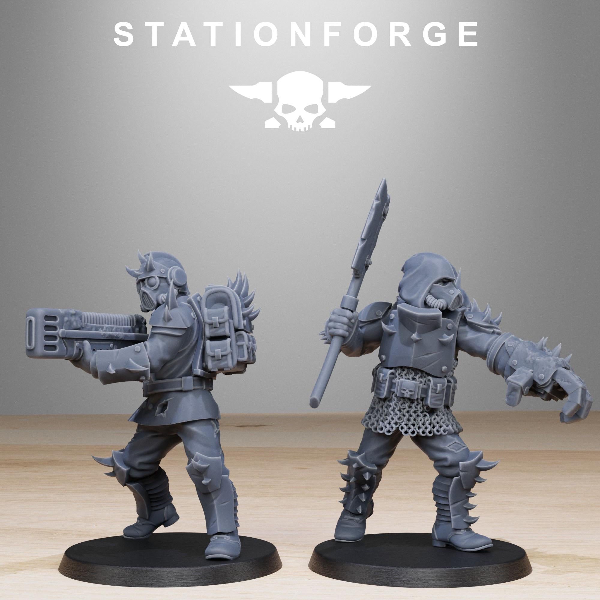 CorruptedGuard Builder from StationForge/Ganze Set +Gratis Bases