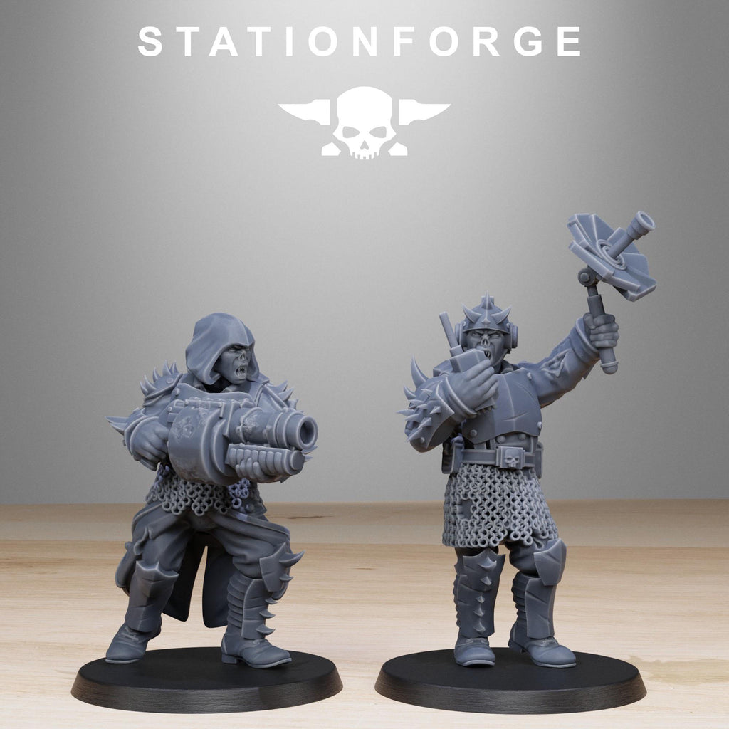 CorruptedGuard Builder from StationForge/Ganze Set +Gratis Bases