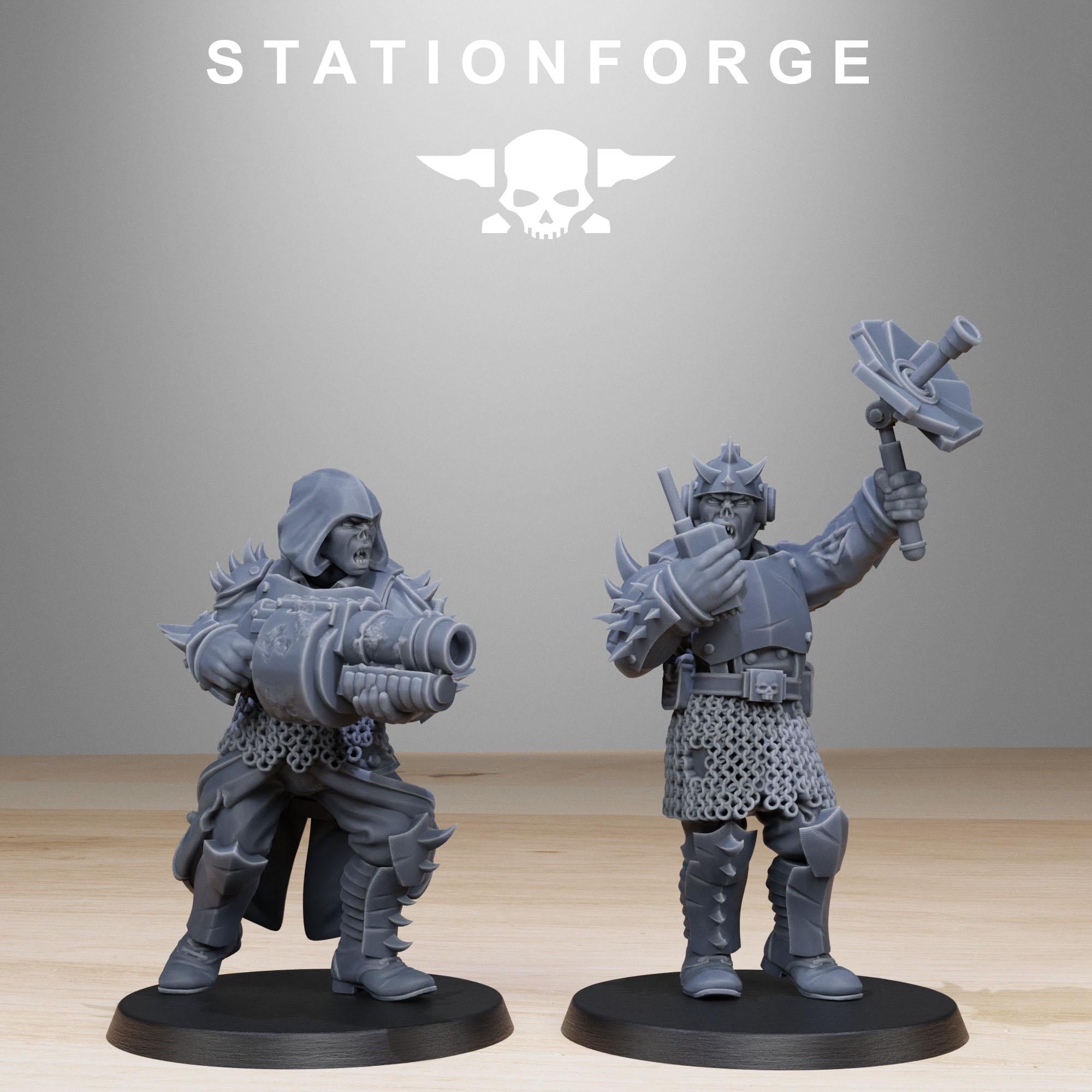 CorruptedGuard Builder from StationForge/Ganze Set +Gratis Bases