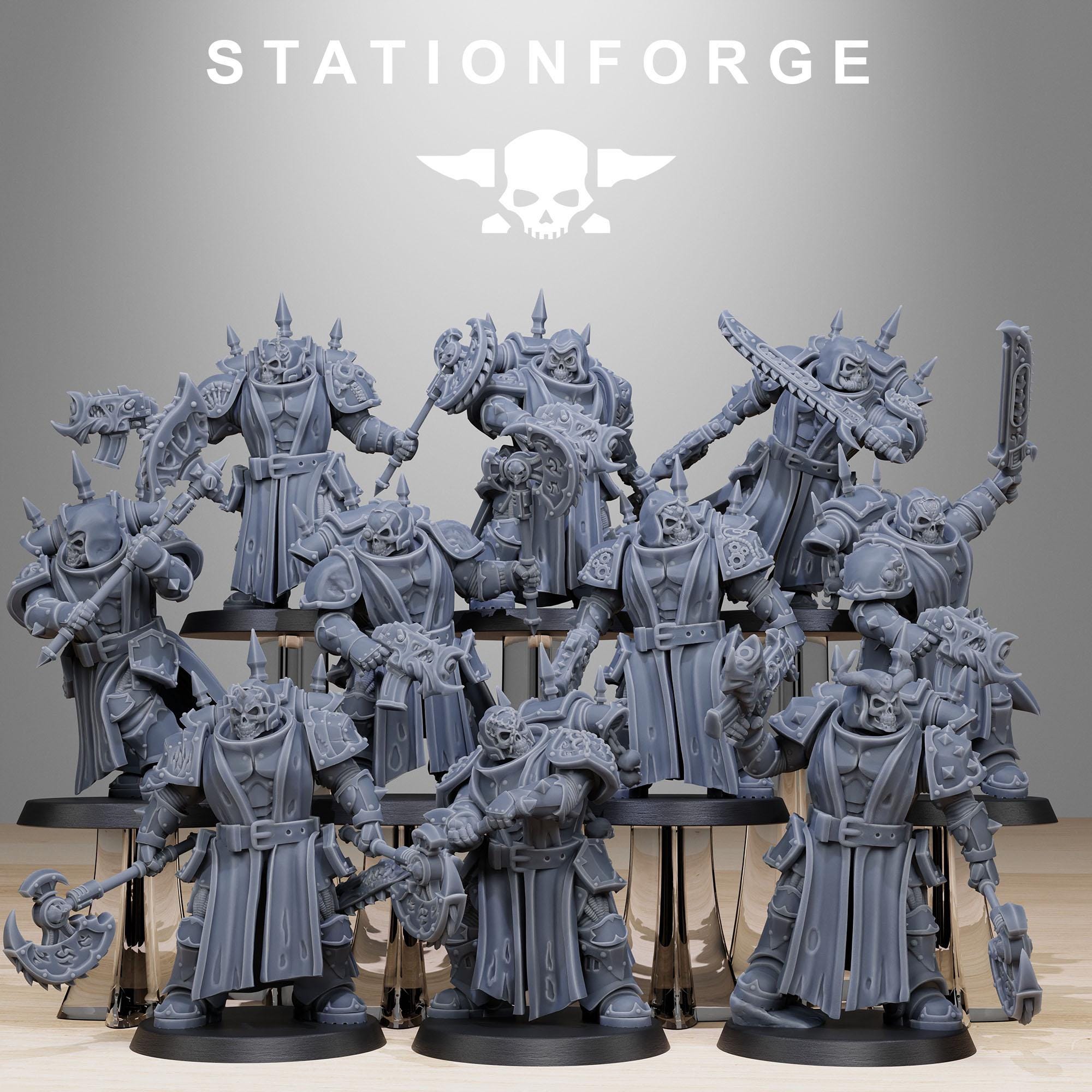Corrupted Socratis from StationForge/10 Tabletop, Wargame Miniatures +Gratis Bases