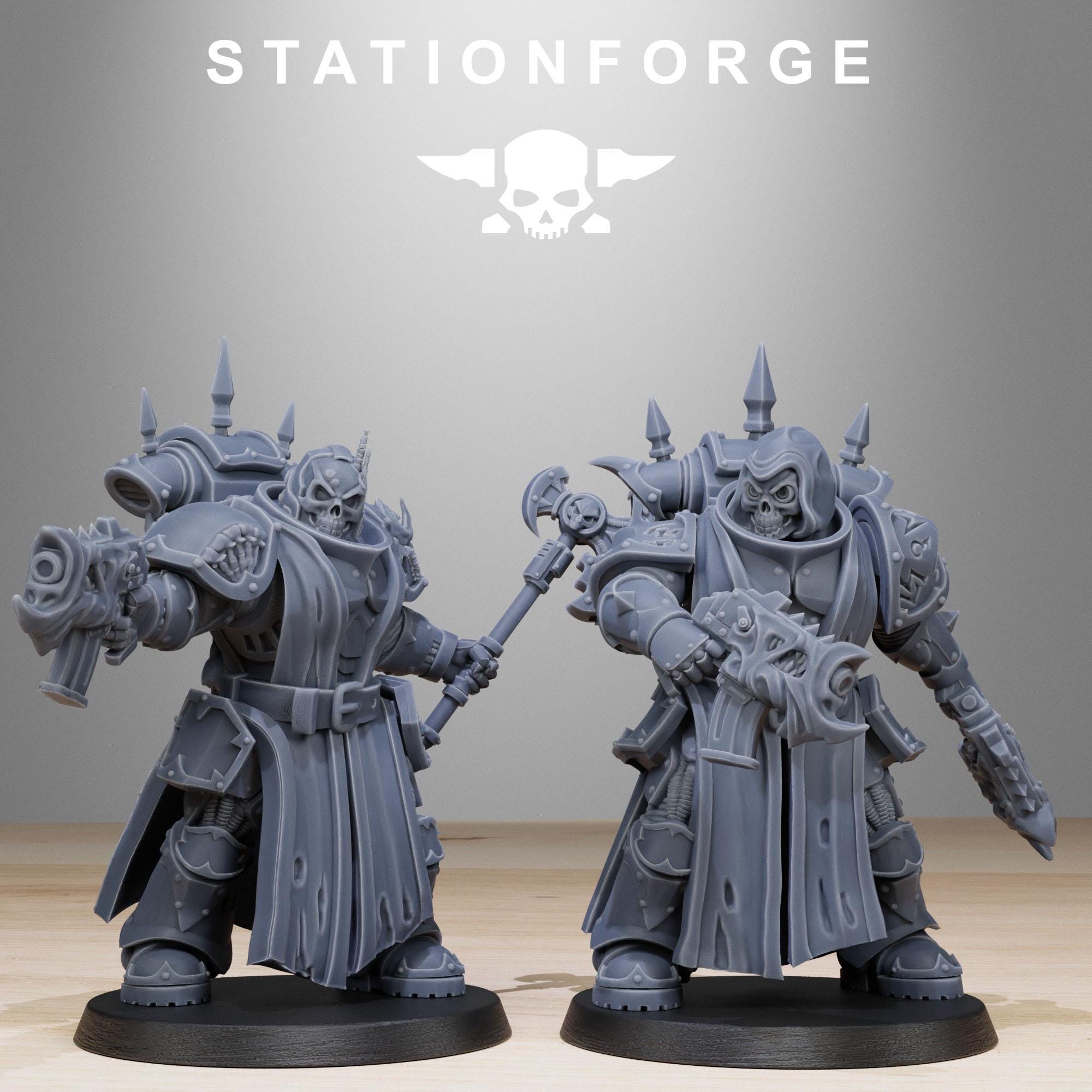 Corrupted Socratis from StationForge/10 Tabletop, Wargame Miniatures +Gratis Bases