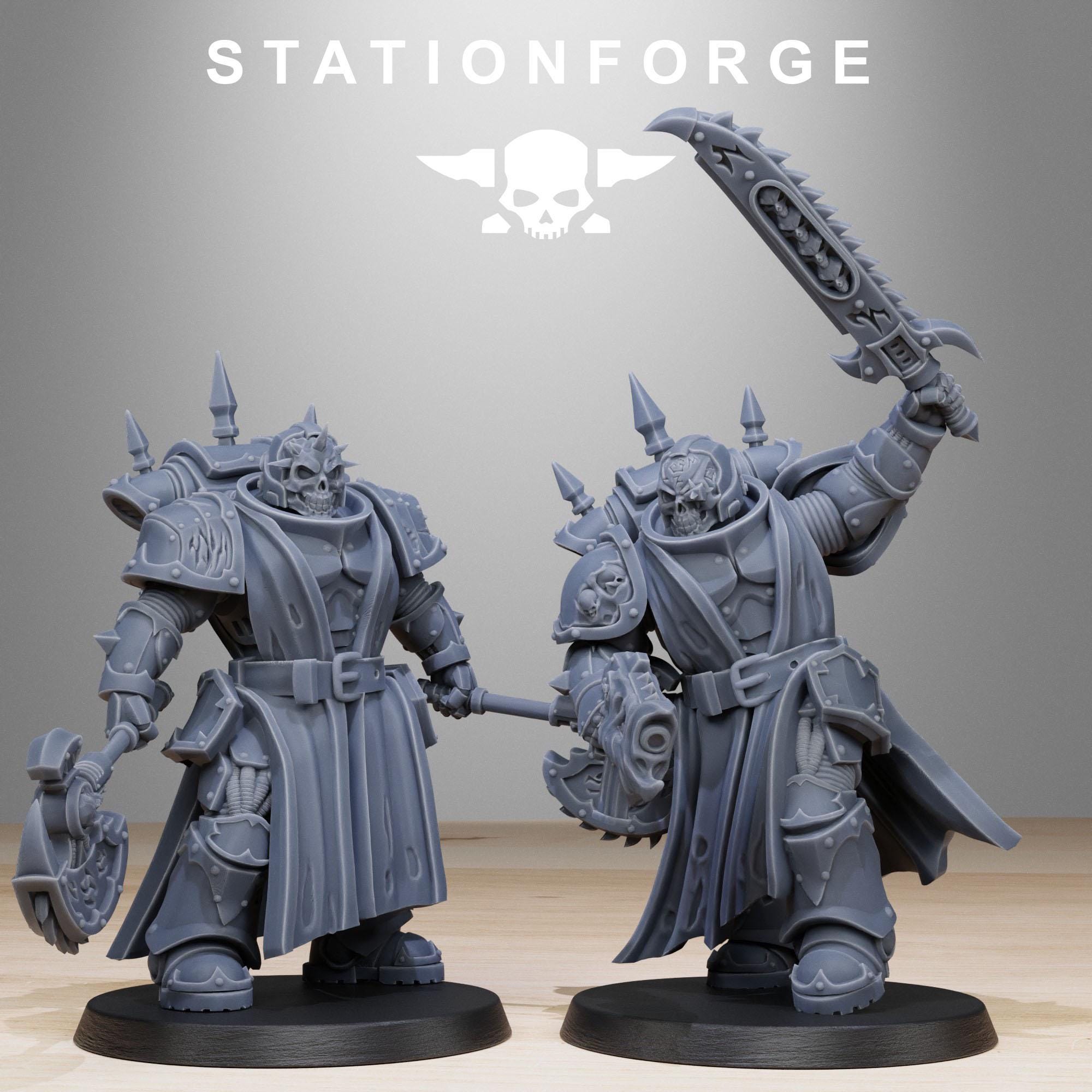 Corrupted Socratis from StationForge/10 Tabletop, Wargame Miniatures +Gratis Bases