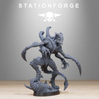 Xenarid Void Stalker from StationForge/Wargame Miniature+ Gratis Base