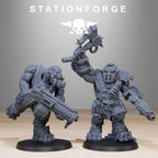Orkaz Spec Team from StationForge/10 Tabletop, Wargame Miniatures +Gratis Bases