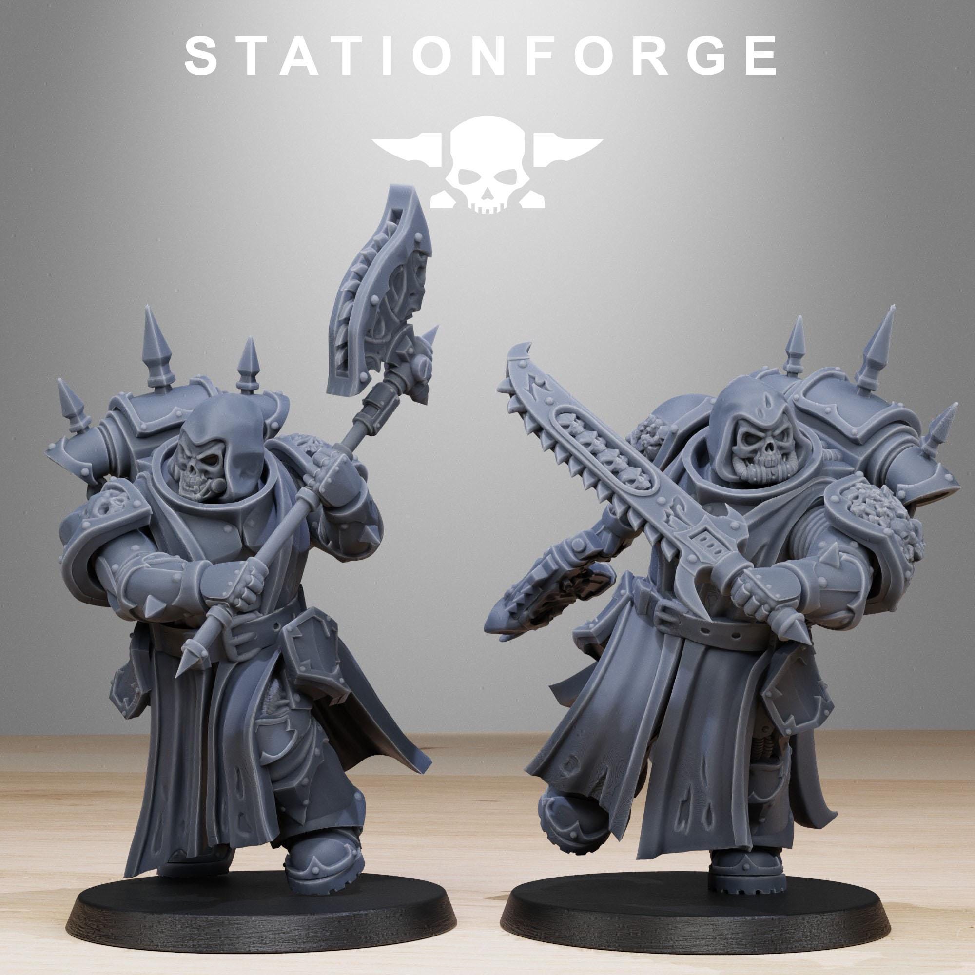 Corrupted Socratis from StationForge/10 Tabletop, Wargame Miniatures +Gratis Bases