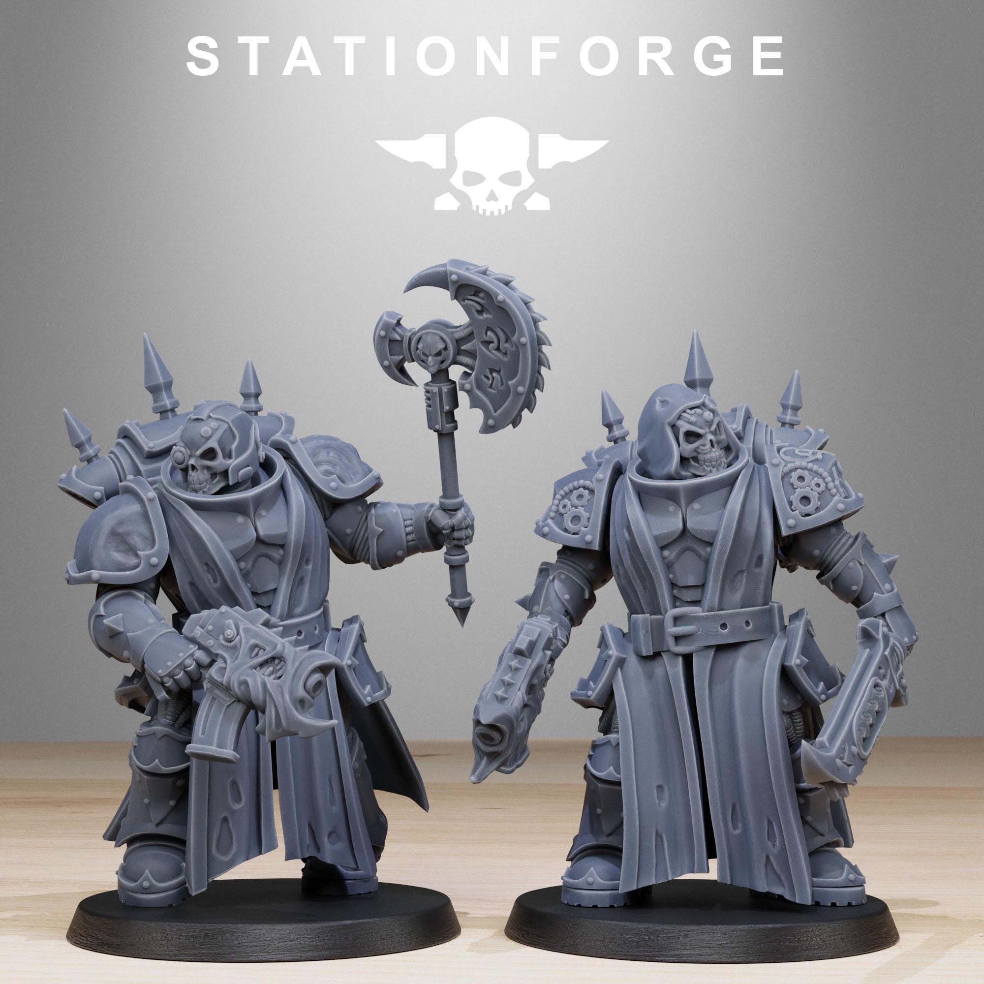 Corrupted Socratis from StationForge/10 Tabletop, Wargame Miniatures +Gratis Bases