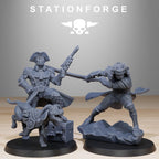GrimCorp Jesters from StationForge/10 Miniatures +Gratis Bases
