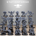 Gobs Infantry Reborn from StationForge/20 Tabletop, Wargame Miniatures +Gratis Bases