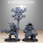 Gobs Infantry Reborn from StationForge/20 Tabletop, Wargame Miniatures +Gratis Bases