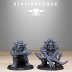 Gobs Infantry Reborn from StationForge/20 Tabletop, Wargame Miniatures +Gratis Bases