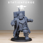 GrimGuard Mutantstein from StationForge/Wargame Miniature+ Gratis Base
