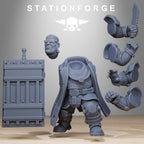 GrimGuard Mutantstein from StationForge/Wargame Miniature+ Gratis Base