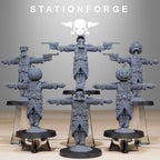 GrimGuard Scarecrow from StationForge/6 Miniatures +Gratis Bases