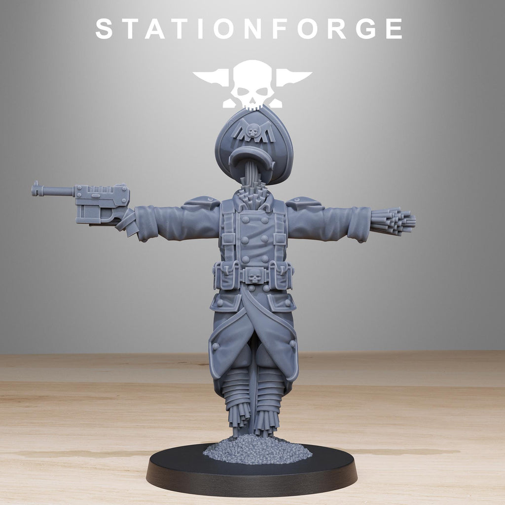 GrimGuard Scarecrow from StationForge/6 Miniatures +Gratis Bases