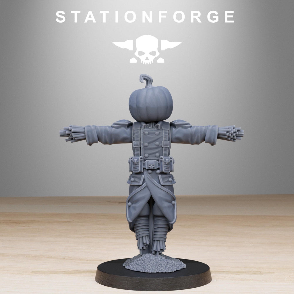 GrimGuard Scarecrow from StationForge/6 Miniatures +Gratis Bases