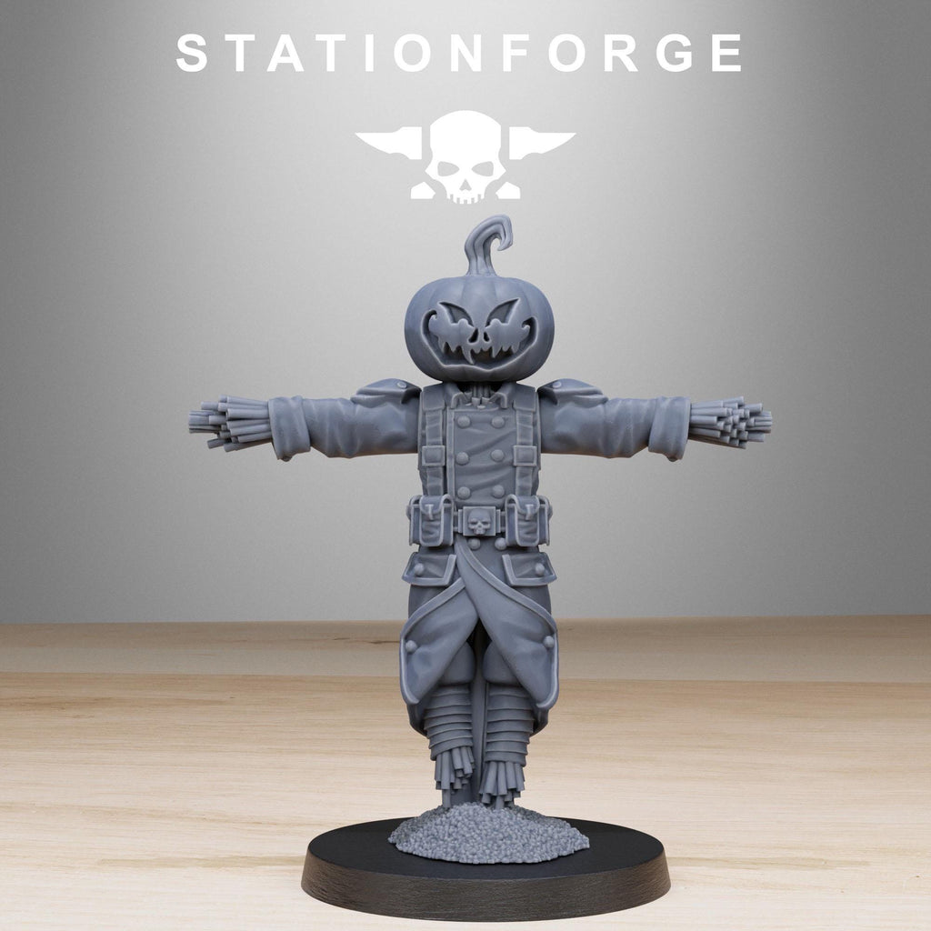 GrimGuard Scarecrow from StationForge/6 Miniatures +Gratis Bases