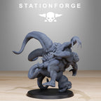 Corrupted Guard Wretched from StationForge/12 Tabletop, Wargame Miniatures +Gratis Bases