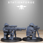 GrimGuard Skulldart Trappers from StationForge/14 Tabletop, Wargame Miniatures +Gratis Bases
