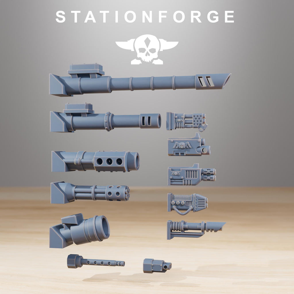 GrimGuard Light Tank complete Set from StationForge/Wargame Miniature+ Gratis Base