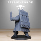 GrimGuard Mutantstein from StationForge/Wargame Miniature+ Gratis Base