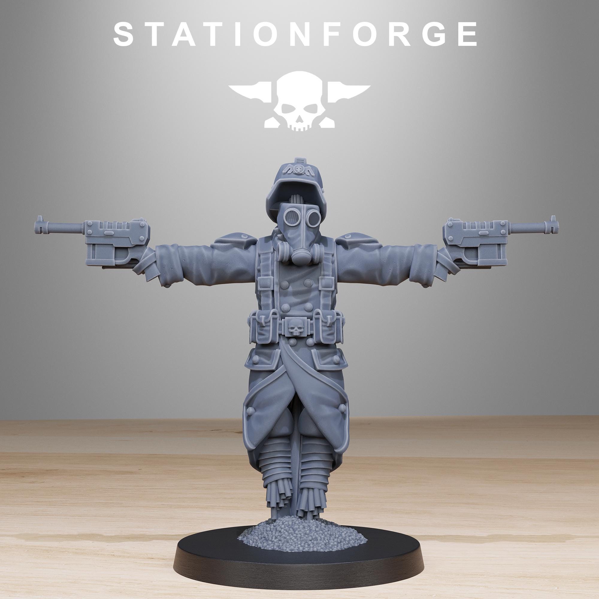 GrimGuard Scarecrow from StationForge/6 Miniatures +Gratis Bases