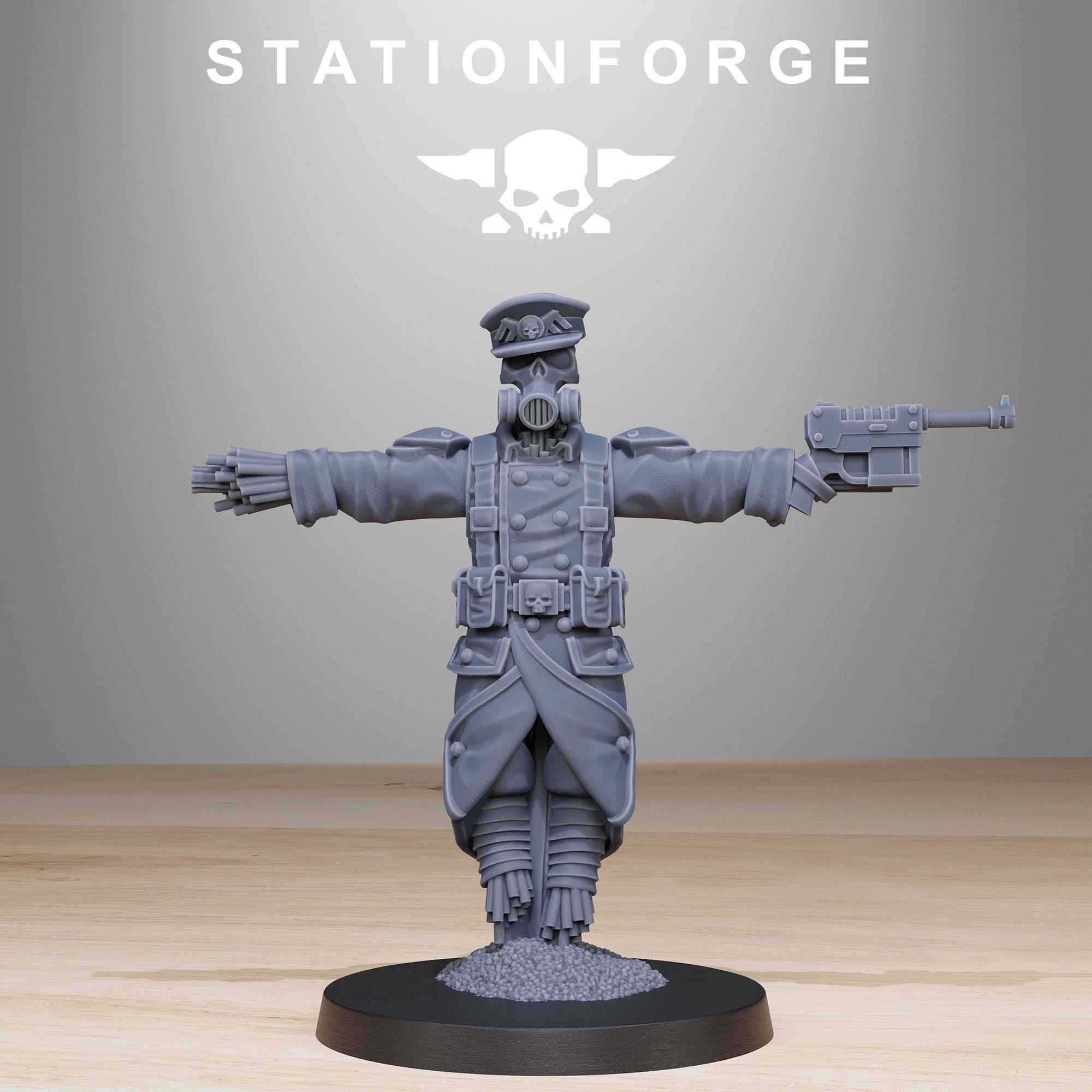 GrimGuard Scarecrow from StationForge/6 Miniatures +Gratis Bases