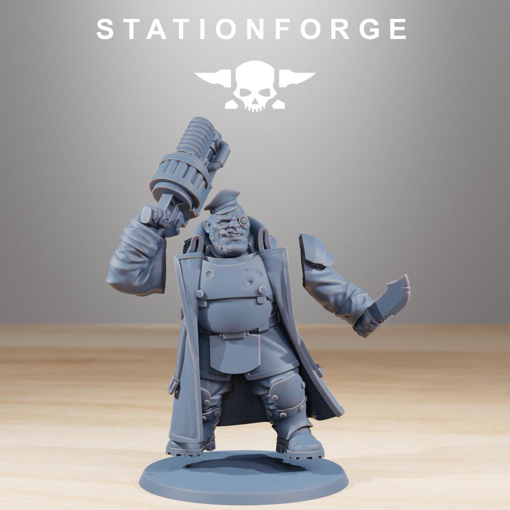 GrimGuard Mutants from StationForge/10 Tabletop, Wargame Miniatures +Gratis Bases