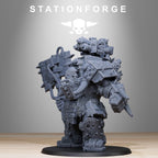 Orkaz Commander from StationForge/Wargame Miniature+ Gratis Base