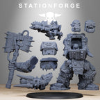 Orkaz Commander from StationForge/Wargame Miniature+ Gratis Base