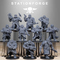 GrimGuard Frostwatch Mutants from StationForge/10 Miniatures +Gratis Bases