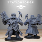 GrimGuard Frostwatch Mutants from StationForge/10 Miniatures +Gratis Bases