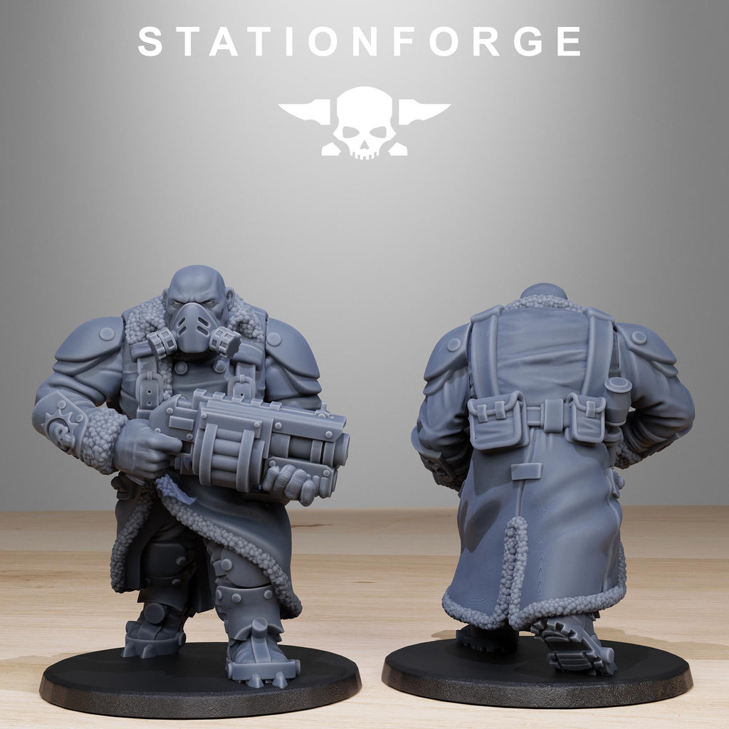 GrimGuard Frostwatch Mutants from StationForge/10 Miniatures +Gratis Bases