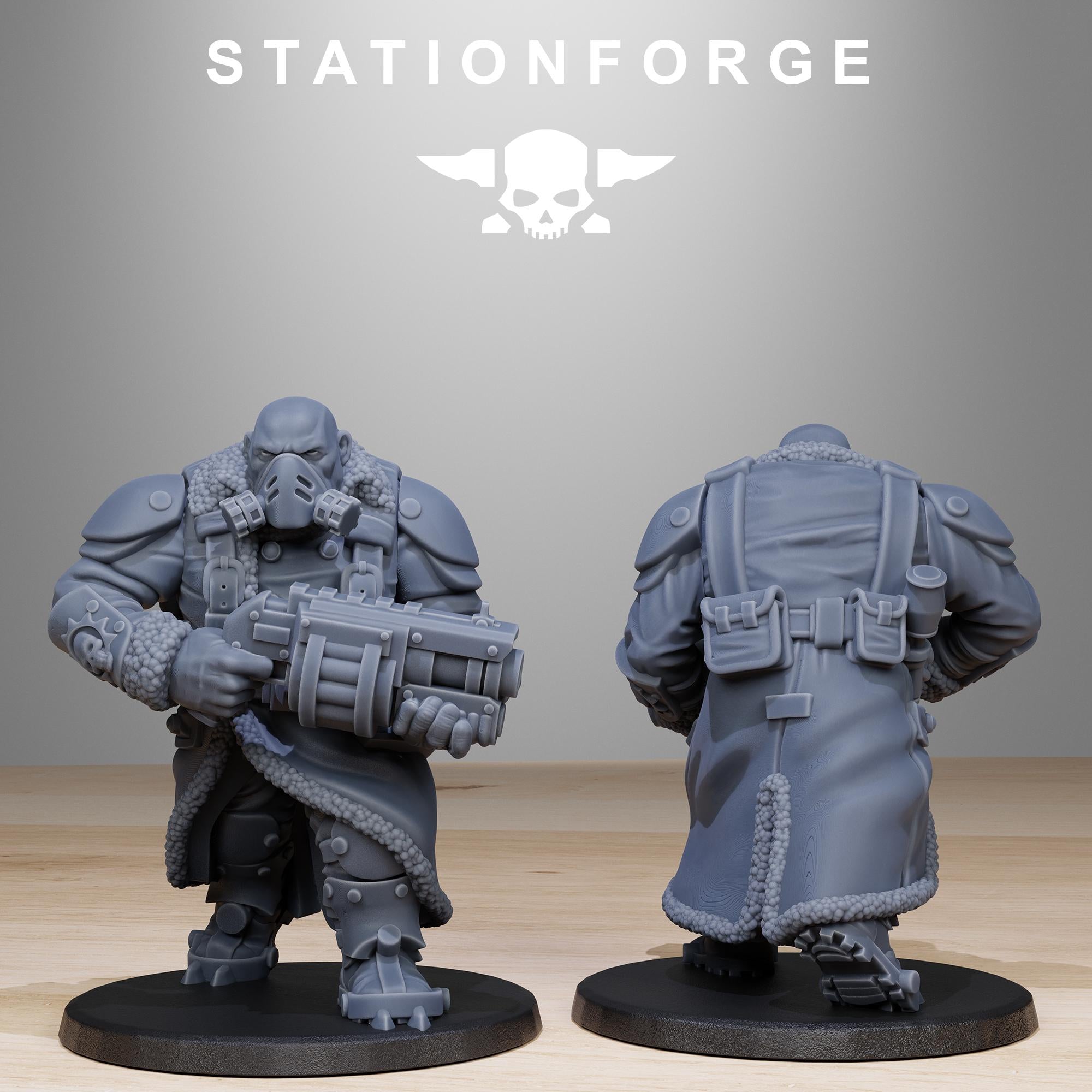 GrimGuard Frostwatch Mutants from StationForge/10 Miniatures +Gratis Bases