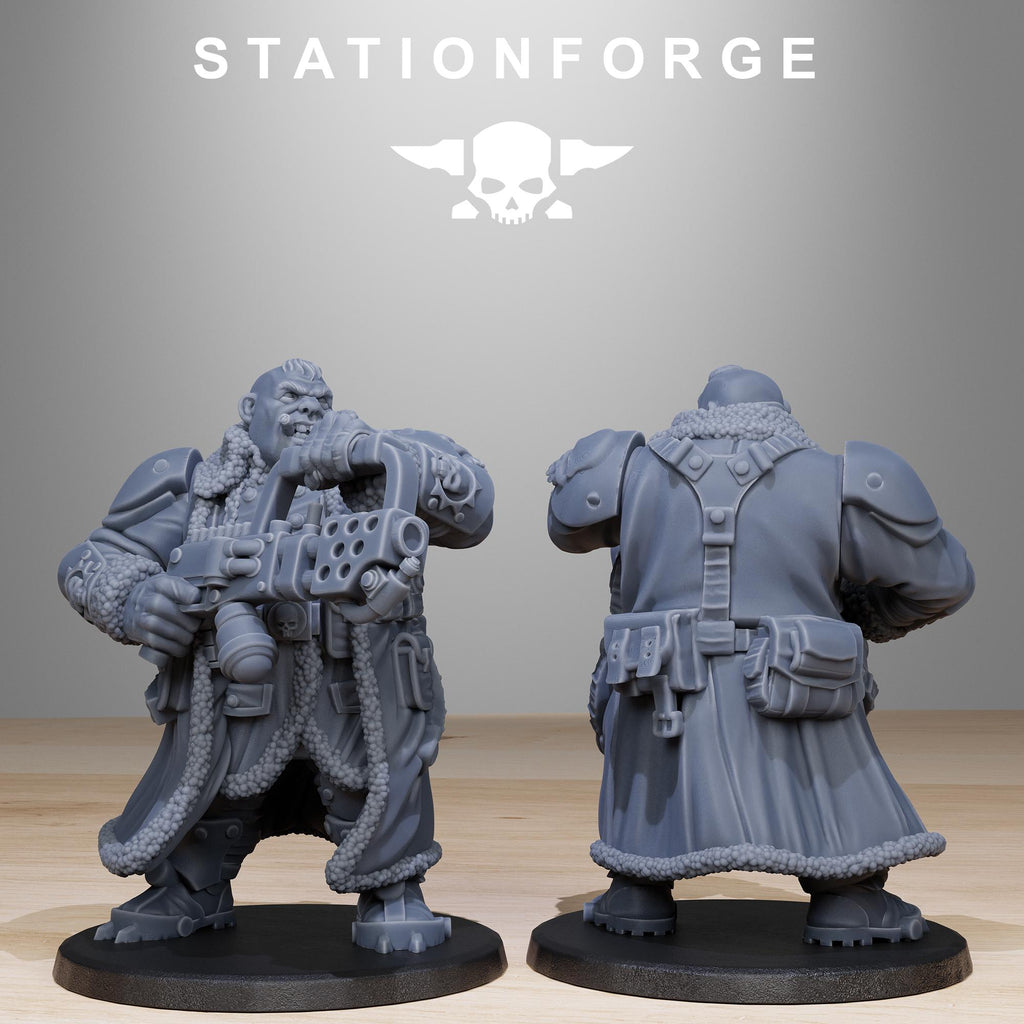 GrimGuard Frostwatch Mutants from StationForge/10 Miniatures +Gratis Bases