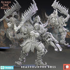 Beasthunter Boss from Across the Realms, Wargame Miniature+ Gratis Base