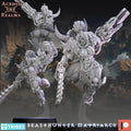 Beasthunter Matriarch from Across the Realms, Wargame Miniature+ Gratis Base
