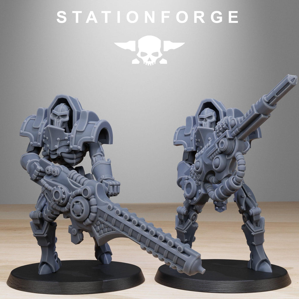 Astronet Heavy Infantry from StationForge/10 Miniatures +Gratis Bases