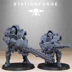 Astronet Heavy Infantry from StationForge/10 Miniatures +Gratis Bases