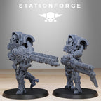 Astronet Heavy Infantry from StationForge/10 Miniatures +Gratis Bases