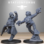 GrimGuard Divers from StationForge/10 Miniatures +Gratis Bases