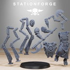 Scavenger Octapods from StationForge/10 Miniatures +Gratis Bases