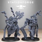 Scavenger Octapods from StationForge/10 Miniatures +Gratis Bases