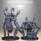 Scavenger Octapods from StationForge/10 Miniatures +Gratis Bases