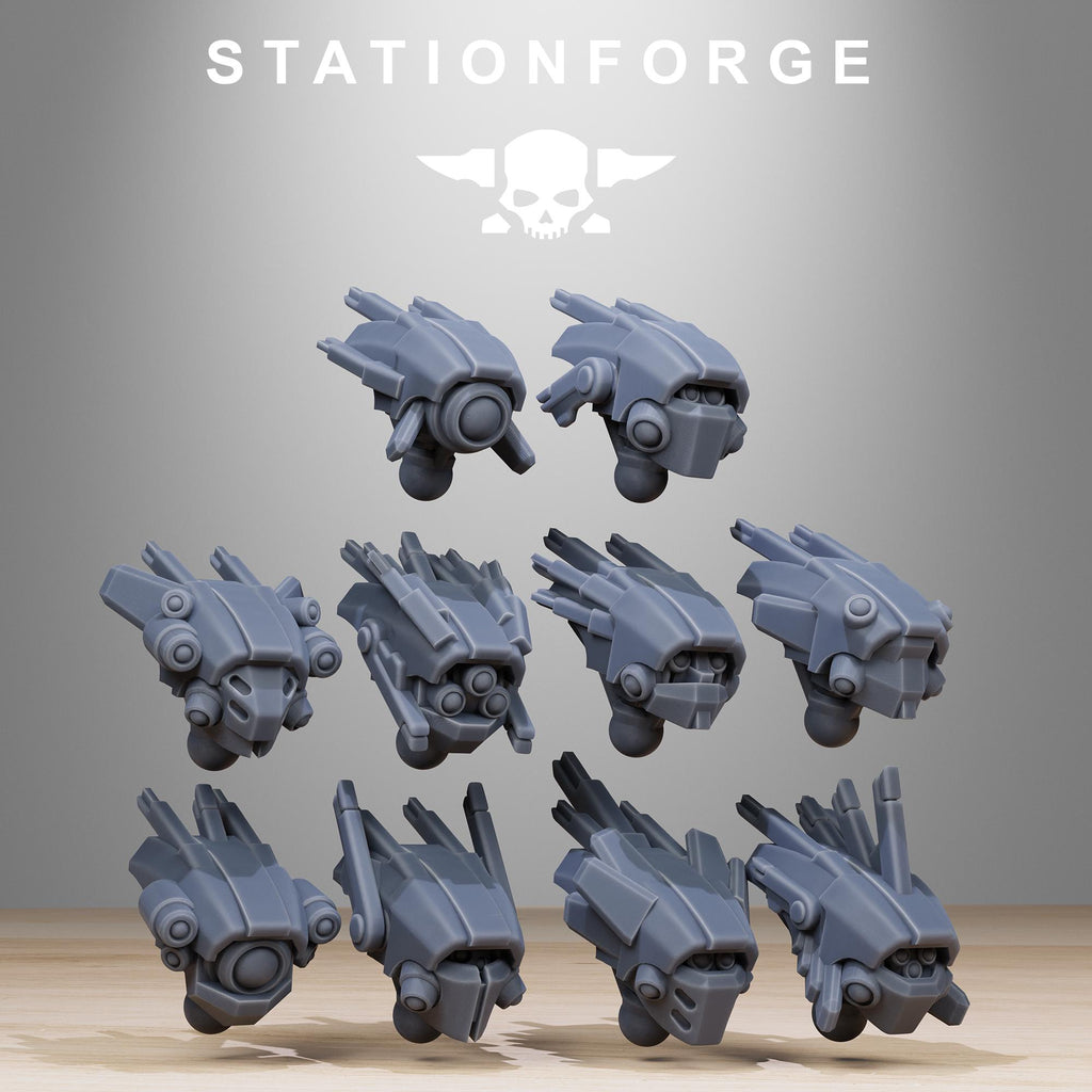 Tarion Elder Mech Mk1 from StationForge(whole set)/ Miniatures +Gratis Bases