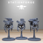 Scavenger Drones from StationForge/20 Miniatures +Gratis Bases