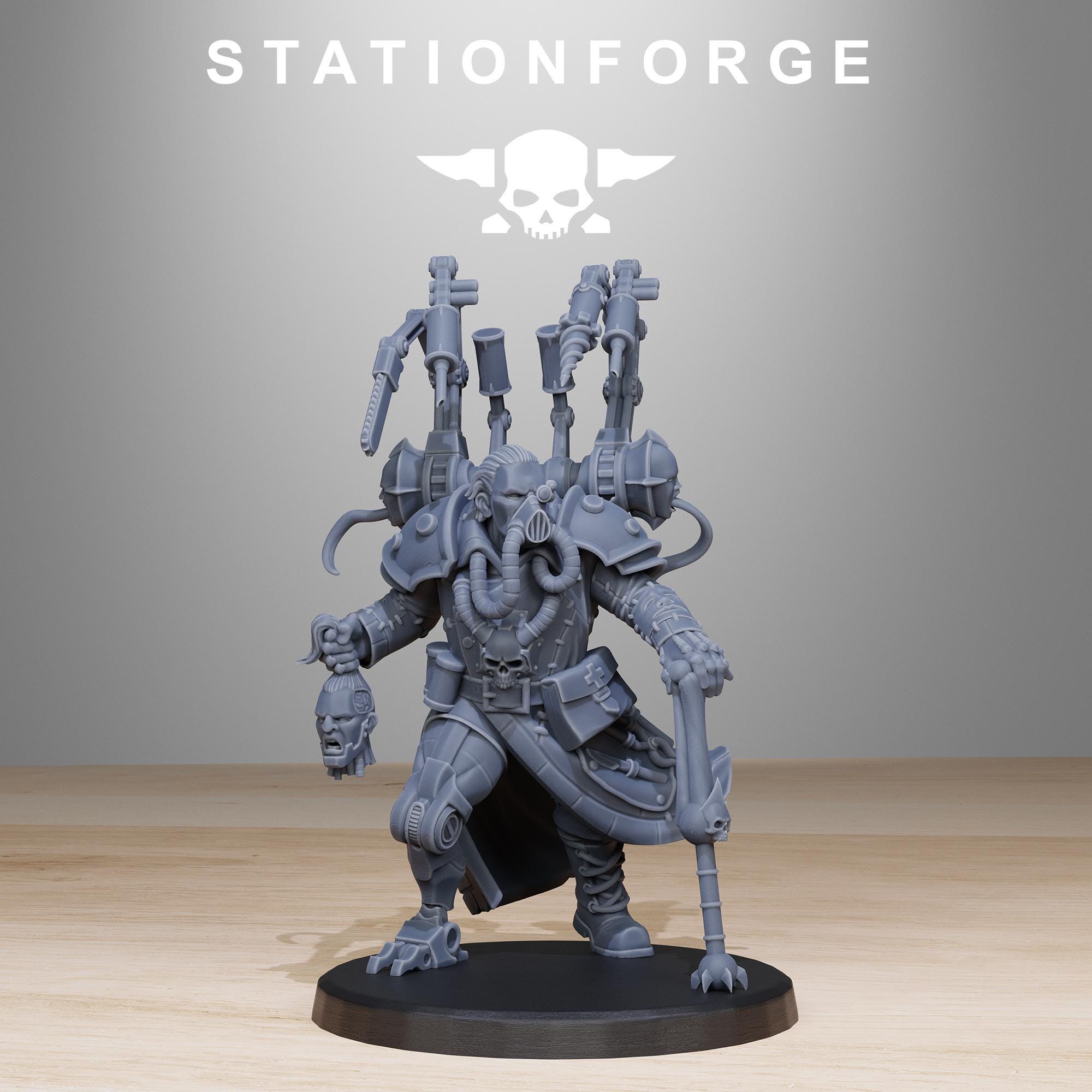 Ivan Kruck from StationForge/Tabletop, Wargame Miniature +Gratis Base