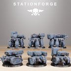 Scavenger Volatiles from StationForge/6 Tabletop, Wargame Miniatures +Gratis Bases