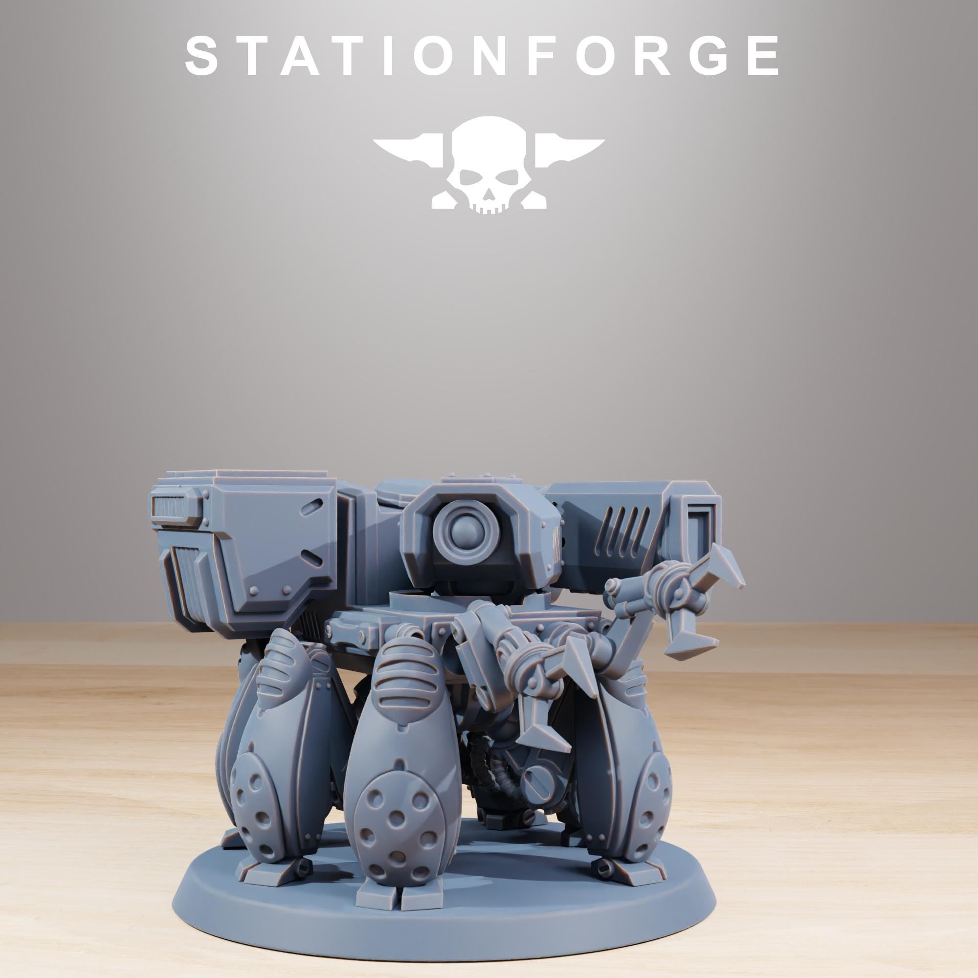 Scavenger Volatiles from StationForge/6 Tabletop, Wargame Miniatures +Gratis Bases