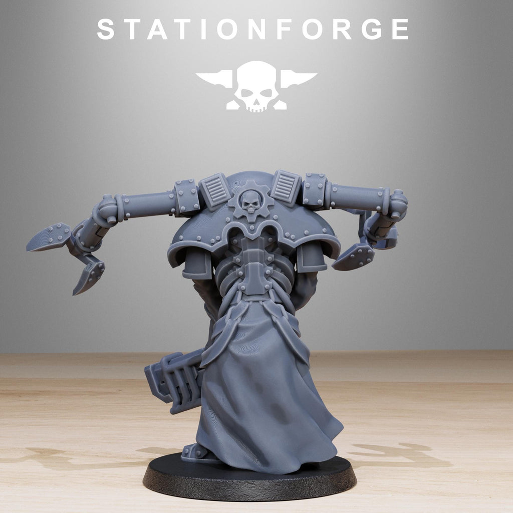Scavenger Volatiles Infantry from StationForge/10 Tabletop, Wargame Miniatures +Gratis Bases